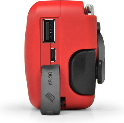 Nødradio med håndsving, solceller, lygte og powerbank