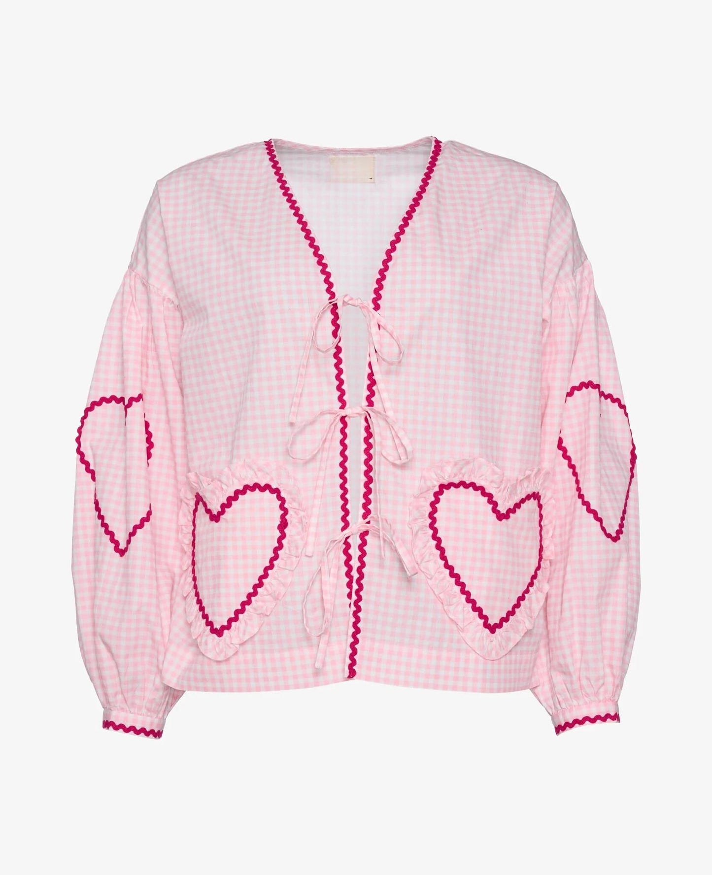 Jade | Heart blouse